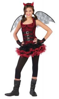 juniors 0 9 teen night wing devil costume girls costumes