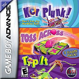 Kerplunk Toss Across Tip It Nintendo Game Boy Advance, 2006