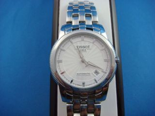 TISSOT 1853 AUTOMATIC SEE THROUGH MENS WATCH DATE SWISS MADE 