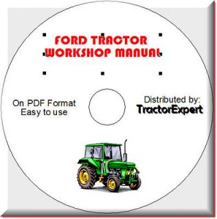 Newly listed Ford Tractors 2600   7600 Workshop & Parts Manual