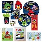 Angry Birds Custom Birthday Invitations Set 10 w Envelopes 5x7