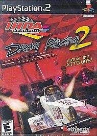 IHRA Drag Racing 2 Sony PlayStation 2 cars fun family kids FAST 