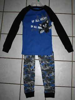   Boys Halloween Black & Blue Pajamas ~Bat Up All Night~ Inf & Tod Sizes