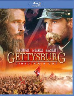 Gettysburg Blu ray Disc, 2011, 2 Disc Set, Directors Cut