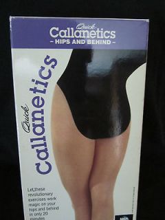 quick callanetics hips and behind vhs  9