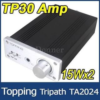 New Topping TP30 Amplifier Tripath TA2024 15Wx2 Output USB DAC 