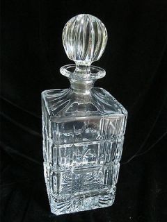 TOWLE 24% LEAD CRYSTAL   759 ML   DECANTER   MADE IN THE CZECH 