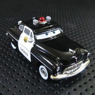   PIXAR CARS 2 DIECAST SHERIFF Mattel Toy Child Boy Collection DF08