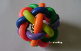 pet dog multi pet nobbly wobbly rubber ball funny toy