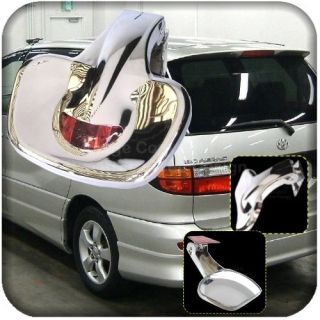 Toyota Estima Previa QQ Van Stick On Rear Backup Mirror Chrome Rear 