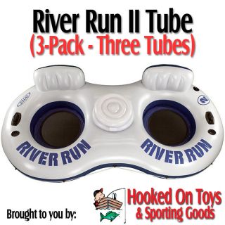 pack intex river run ii float tube raft 2