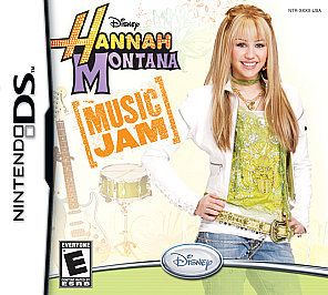 hannah montana music jam nintendo ds game game only time