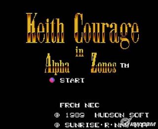 Keith Courage in Alpha Zones TurboGrafx 16