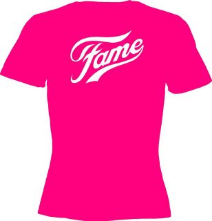 Fame Academy T Shirt Top Girls Womens Musical TV Show 80s 5 sizes