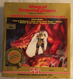   Dungeons And Dragons Complete Box Set with certificate of Authenticity