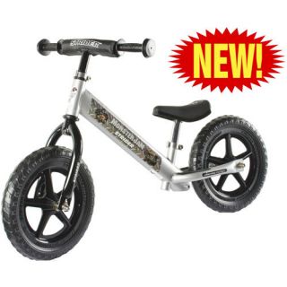 New Strider PREbike No Pedal Balance Bike   Monster Jam Truck Graphics