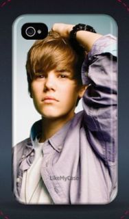 JUSTIN BIEBER iPhone 5 4 4S iPod Touch Custom Print Cover Case Print # 