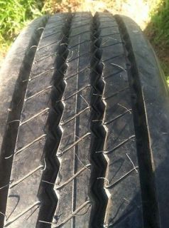 Used Tire 11 R 24.5 Recaps 14 Ply 100% Tread APR Trailer Semi Turck 