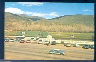 UT, Wanship, Utah, Spring Chicken Inn, 50s Cars, Utah Color No S30913
