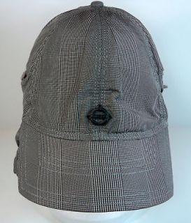 DIESEL Mens Hat Iceman Ball Cap Hat Charcoal Grey Fitted size sz 3 NEW 