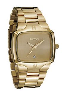 NIXON The Player Gold Gold Watch BRAND NEW IN BOX RETAILS $225
