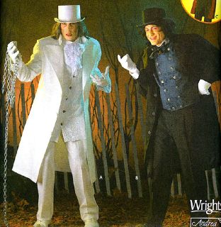 WONKA MARLEY GHOST VICTORIAN ZOOT COSTUME SEWING PATTERN M XL 