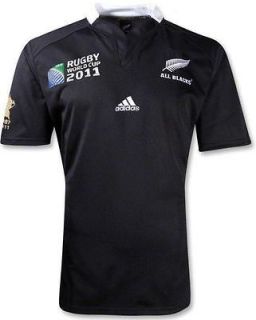 BNWT NEW ZEALAND ALL BLACKS RUGBY WORLD CUP 2011 WINNERS SHIRT   LAST 