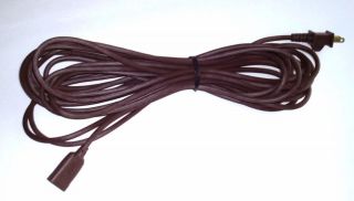 BROWN Color Electric POWER CORD for VIEW MASTER 3 D STEREO MATIC 500 