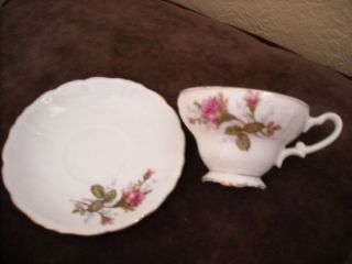 Vintage china tea set roses Made in Japan shabby n chic decoration cup