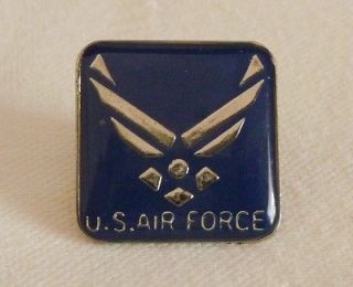 air force pin blue with silver wings time