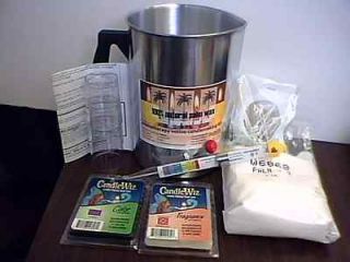 Candle Making Supply  Palm Wax Beginner kit w/pouring pot scent