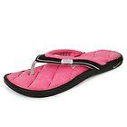 Nike Comfort Thong Slide Flip Flop Padded Water Shoe Black Pink NEW