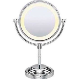Conair BE4NW Classique Double Sided Lighted Makeup Mirror with 5x 