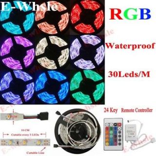 5m rgb 5050 smd waterproof 150 led strip controller from