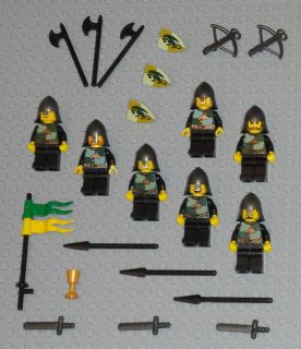   Lot 7 Dragon Castle Knights Weapons Swords Lego Minifig People