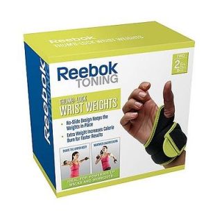 reebok thumblock wrist weight 4lb set 2lbs each buy direct