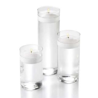 glass cylinder vases wedding centerpieces candles 