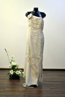   UK 16 LINEA RAFFAELLI VINTAGE STYLE BOHO BEACH Wedding Dress was £825
