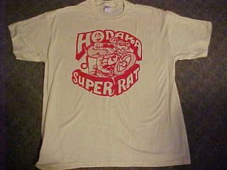 Vintage HODAKA SUPER RAT Design T Shirt in Silk Screen size XXLg 