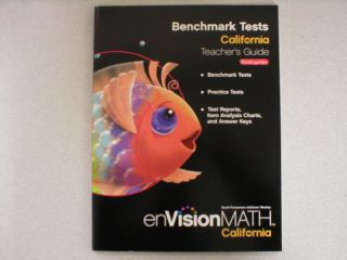 envision math kindergarten benchmark tests 0328344427  9