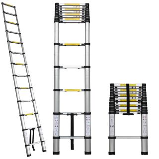   . 12.5Ft Aluminum Telescopic/Telescoping Ladder Extension/Extend Loft