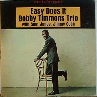 bobby timmons trio easy does it riverside 9363 stereo time