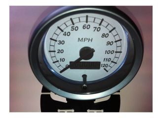   Electronic Speedometer, Locost,Westfield Kit Car, 80 mm diameter
