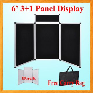 Velcro Black Panel Header Trade Show Display Presentation 
