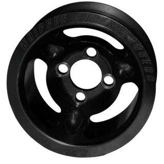 Whipple 03   2011 GM Truck 3.750 6 Rib Pulley / Black SCP 6T3750