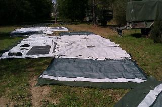 Military Modular General Purpose Tent System (MGPTS) End Module Fabric 