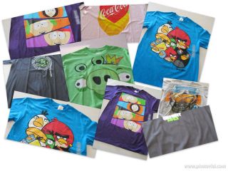   Diff Styles & SZ ( Angry Birds, South Park, Coca Cola, Avengers Wii