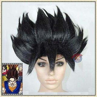   Goku Costume Black Halloween Wigs (fits both adult and children) A4