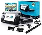 Nintendo Wii U (Latest Model)   Deluxe Set 32 GB Black Console