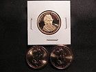 2009 P D S William Henry Harrison Presidential Dollars ( 3 Coin Set )